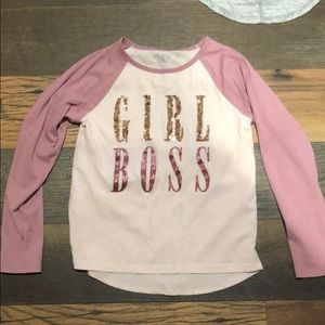 GIRL BOSS long sleeve T-shirt